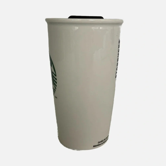 Starbucks Siren Logo Double-Wall Ceramic Coffee Tumbler and Mug 2011 Set - Picture 5 of 16